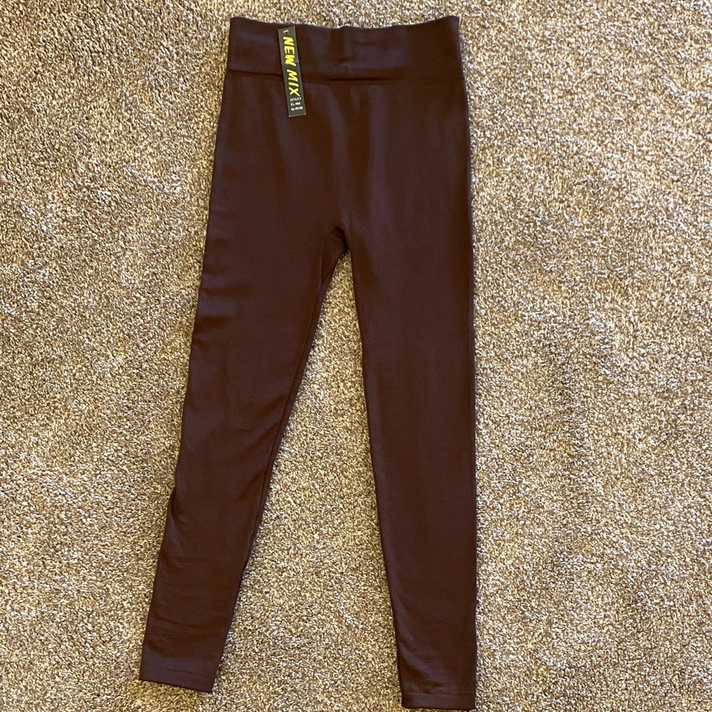 New Mix Chocolate Brown Leggings